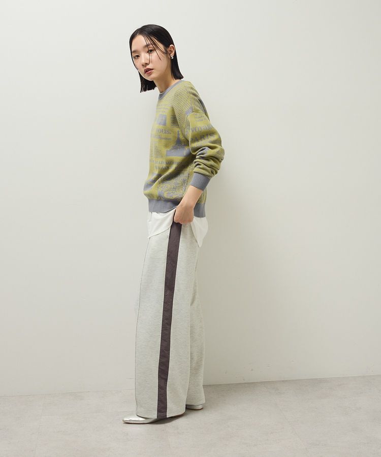 Green Parks「・furry rate ジャカードニットプルオーバー」|ニット・セーター|