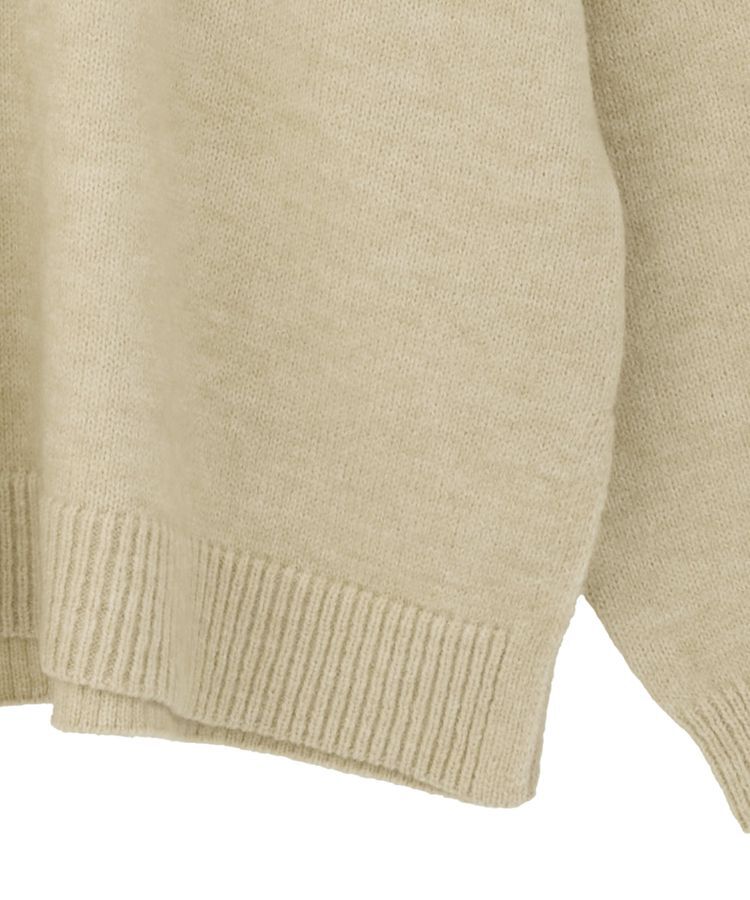 Green Parks「フェイクレイヤードVネックニットプルオーバー」|ニット・セーター|