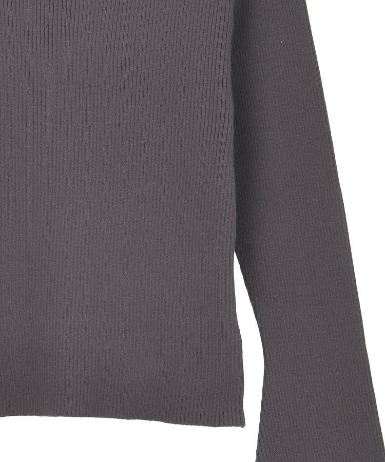 Green Parks「・swing by 袖パールボタンフレアリブニット」|ニット・セーター|