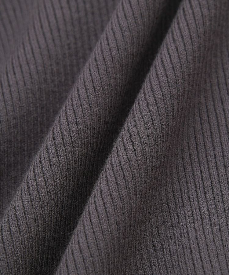 Green Parks「・swing by 袖パールボタンフレアリブニット」|ニット・セーター|