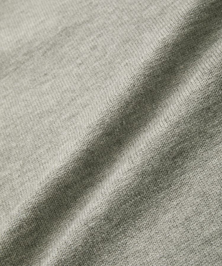 Green Parks「もちやわサイドリブニットチュニック」|ニット・セーター|