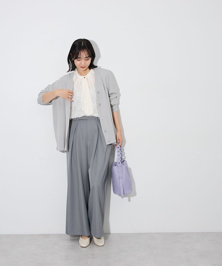 Green Parks「ここちニットVネックカーディガン」|カーディガン|