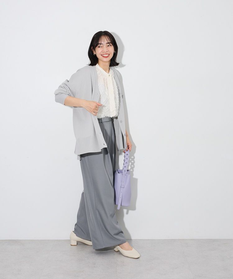 Green Parks「ここちニットVネックカーディガン」|カーディガン|