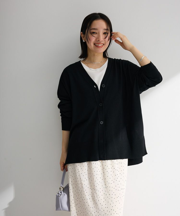 Green Parks「ここちニットVネックカーディガン」|カーディガン|