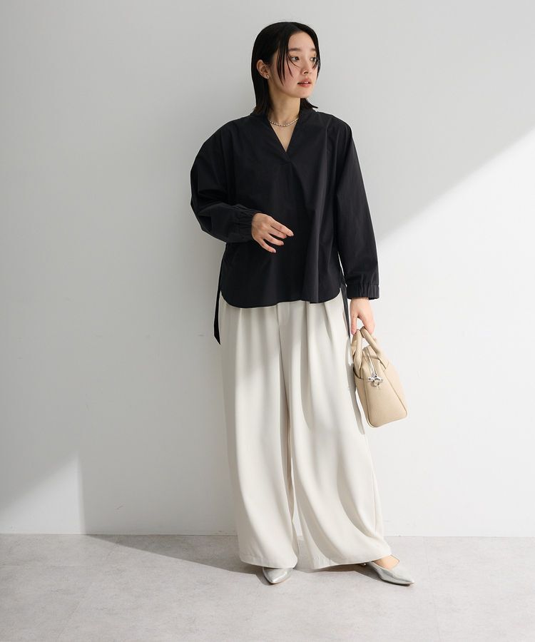 Green Parks「スキッパーブラウス」|シャツ・ブラウス|