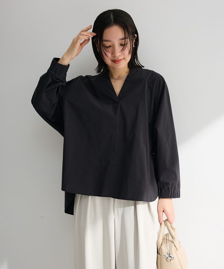 Green Parks「スキッパーブラウス」|シャツ・ブラウス|