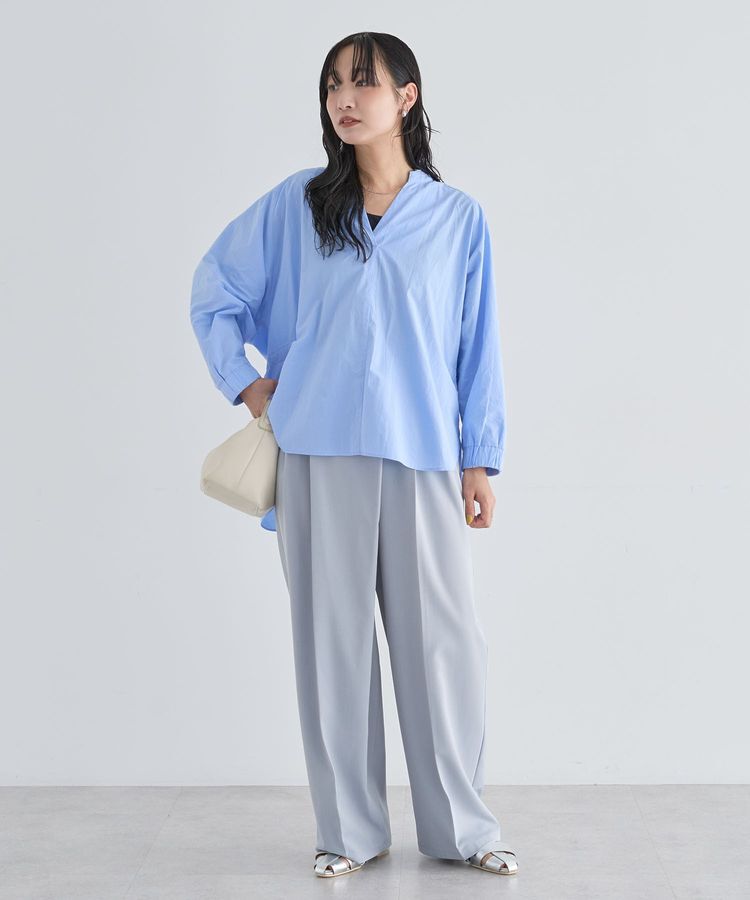 Green Parks「スキッパーブラウス」|シャツ・ブラウス|