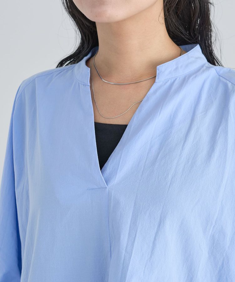 Green Parks「スキッパーブラウス」|シャツ・ブラウス|