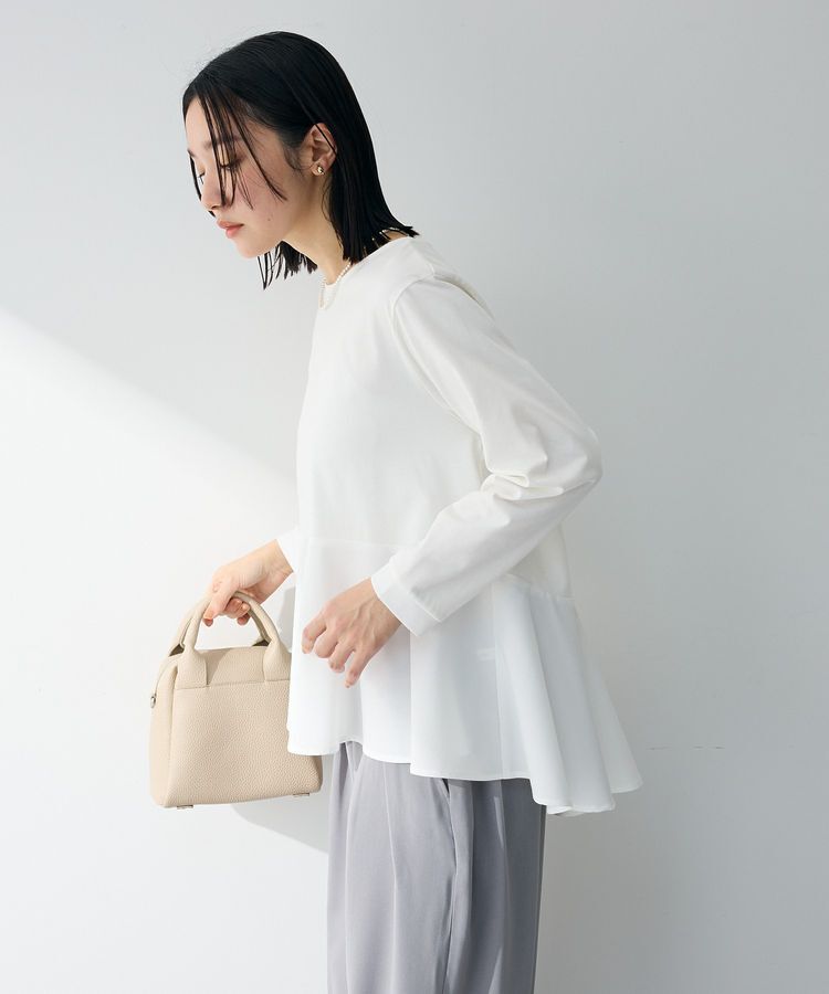 Green Parks「ペプラムドッキングプルオーバー」|Tシャツ・カットソー|