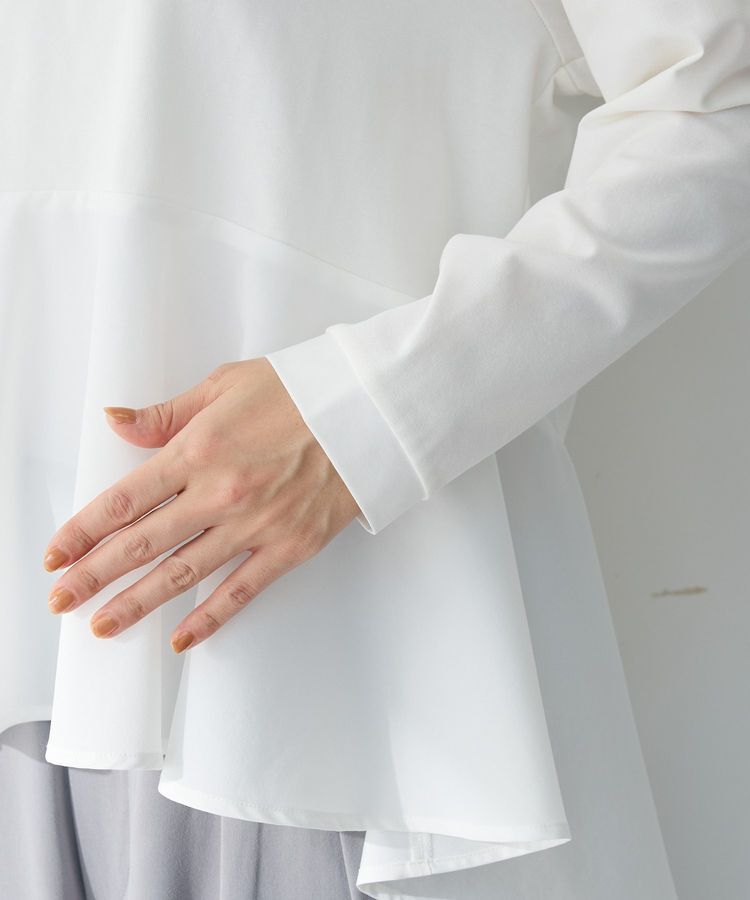 Green Parks「ペプラムドッキングプルオーバー」|Tシャツ・カットソー|