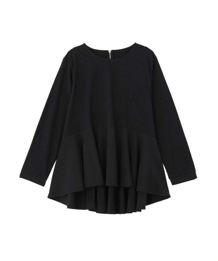 Green Parks「ペプラムドッキングプルオーバー」|Tシャツ・カットソー|Black