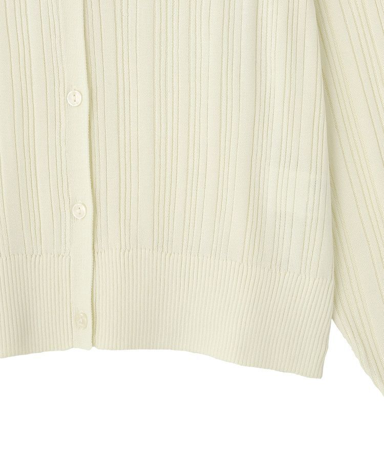 Green Parks「レースドッキングニットカーディガン」|カーディガン|