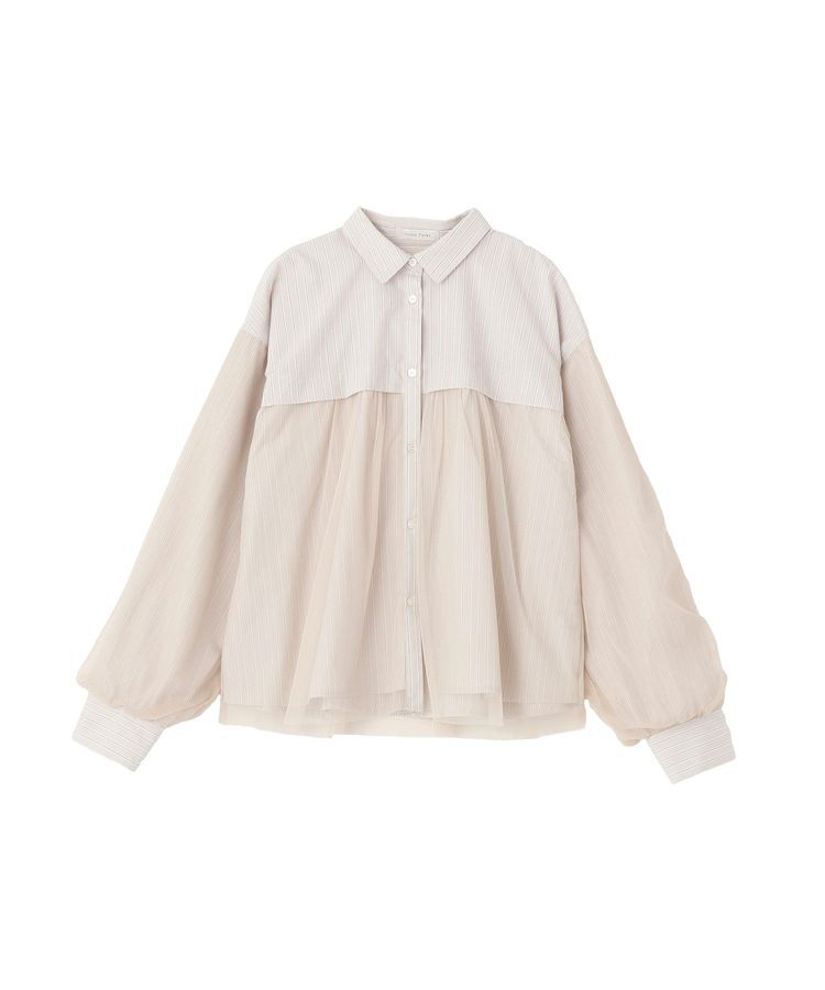 Green Parks「イージーケアチュールドッキングシャツ」|シャツ・ブラウス|