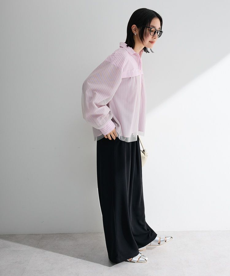 Green Parks「イージーケアチュールドッキングシャツ」|シャツ・ブラウス|