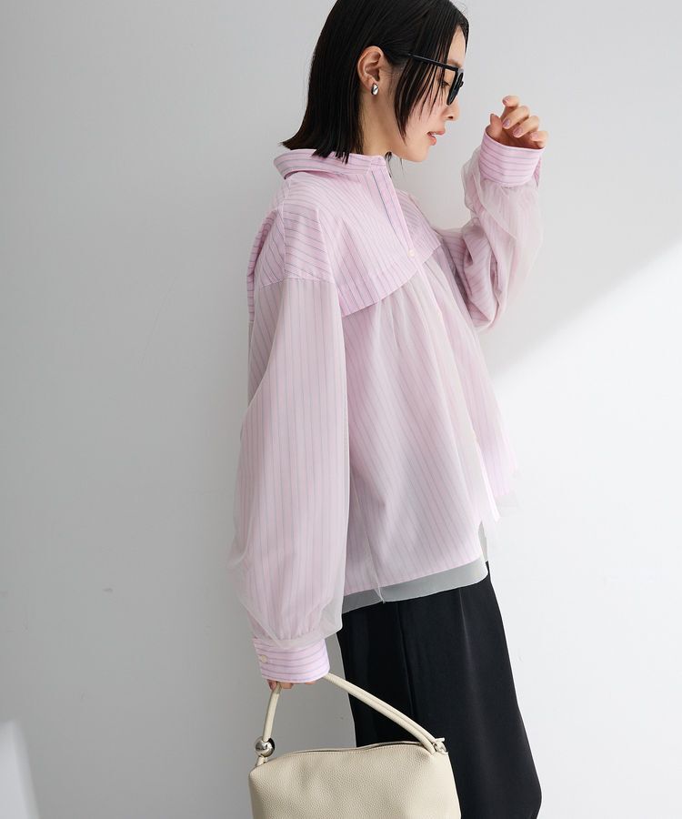 Green Parks「イージーケアチュールドッキングシャツ」|シャツ・ブラウス|