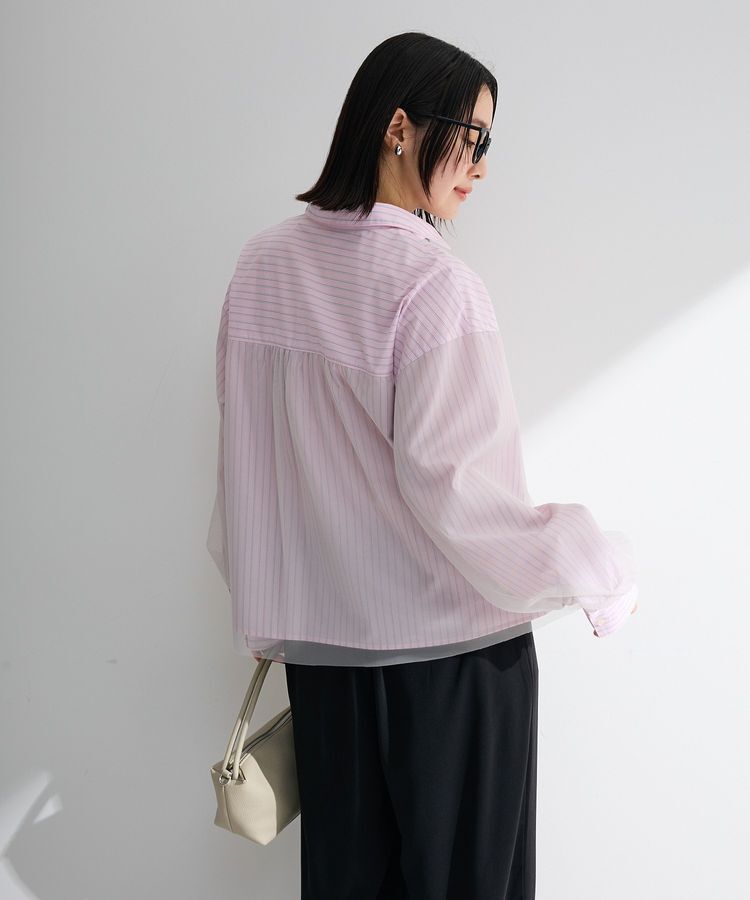 Green Parks「イージーケアチュールドッキングシャツ」|シャツ・ブラウス|