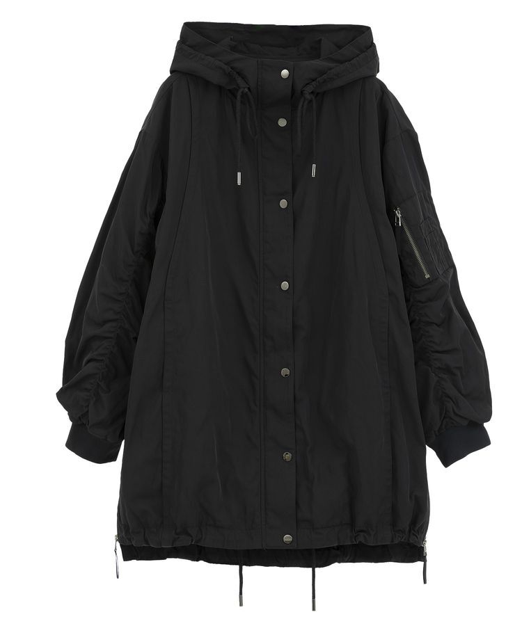 Editt by YECCA VECCA「パディングフーディーコート」|ブルゾン・スタジャン|