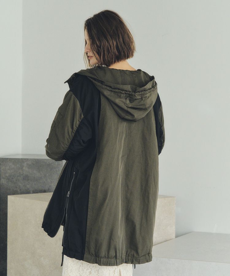 Editt by YECCA VECCA「パディングフーディーコート」|ブルゾン・スタジャン|