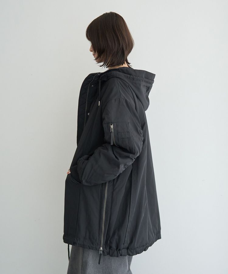 Editt by YECCA VECCA「パディングフーディーコート」|ブルゾン・スタジャン|