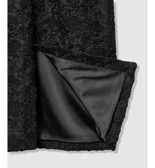 LOULOU WILLOUGHBY「【LOULOU WILLOUGHBY】コード刺繍ドッキングワンピース」|ドレス|