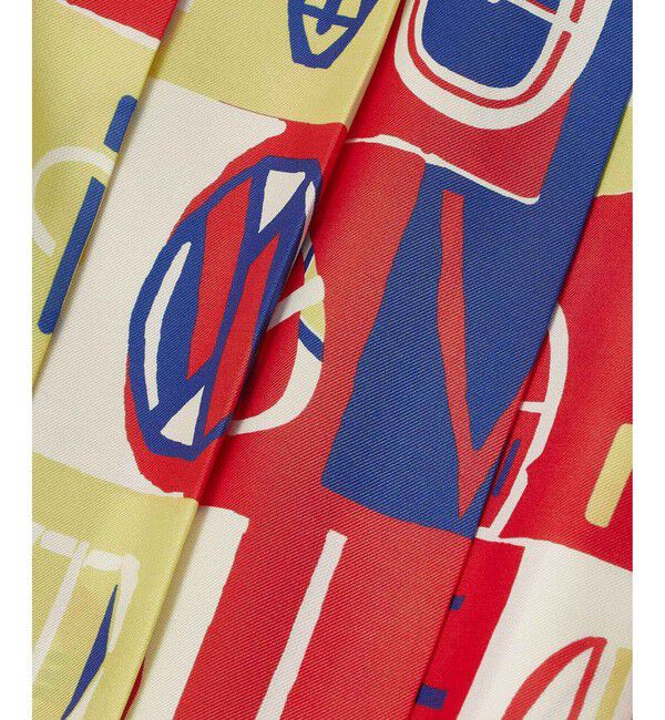 allureville「パッチワークプリントプリーツスカート」|スカート|