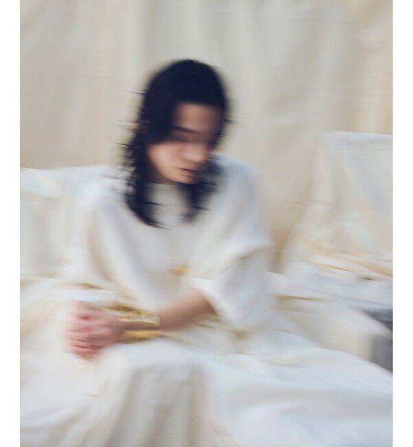 allureville「【ATELIER Line】リヨセルナイロンコクーンワンピース」|ワンピース|