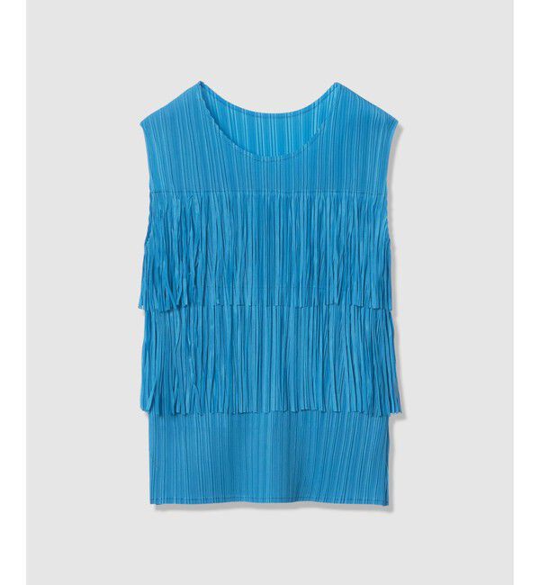 allureville「プリーツフリンジプルオーバー」|Tシャツ・カットソー|