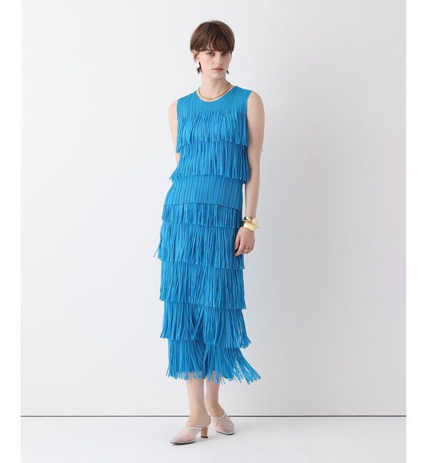 allureville「プリーツフリンジプルオーバー」|Tシャツ・カットソー|