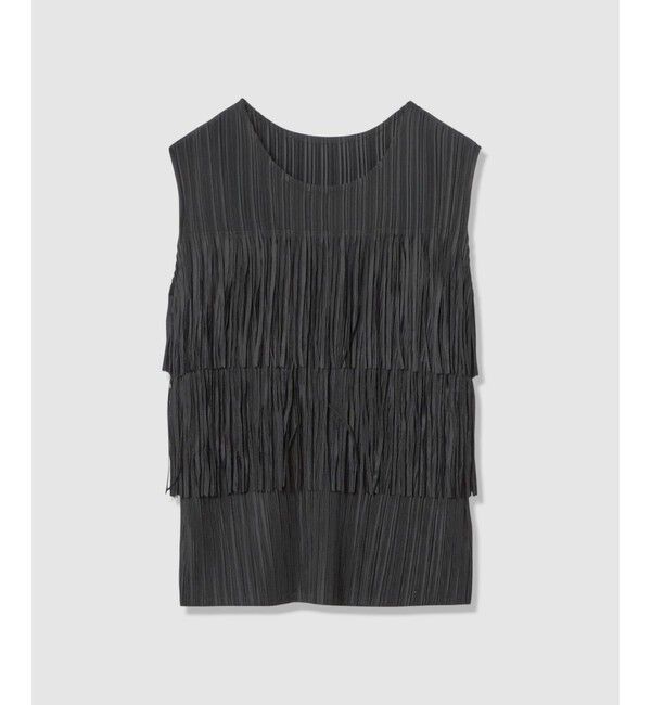 allureville「プリーツフリンジプルオーバー」|Tシャツ・カットソー|