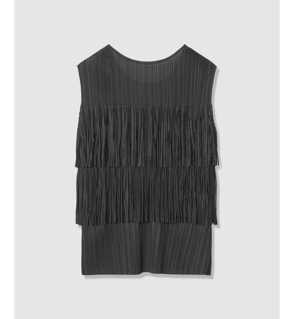 allureville「プリーツフリンジプルオーバー」|Tシャツ・カットソー|