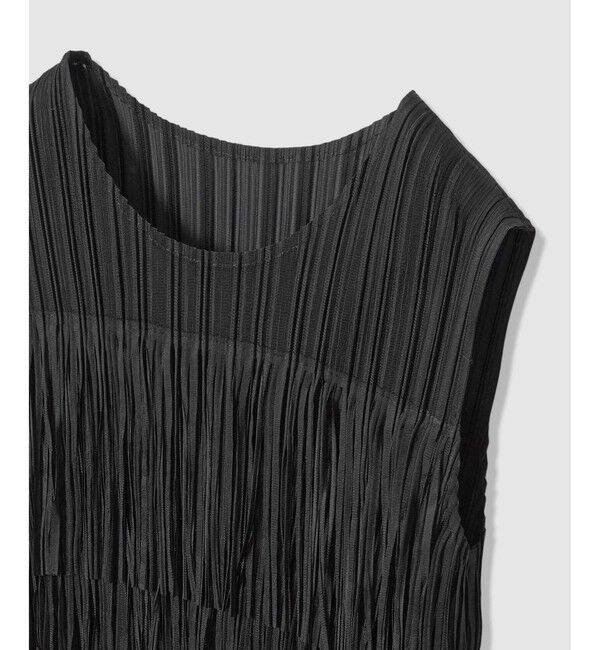 allureville「プリーツフリンジプルオーバー」|Tシャツ・カットソー|