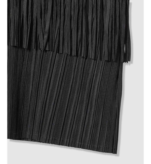 allureville「プリーツフリンジプルオーバー」|Tシャツ・カットソー|