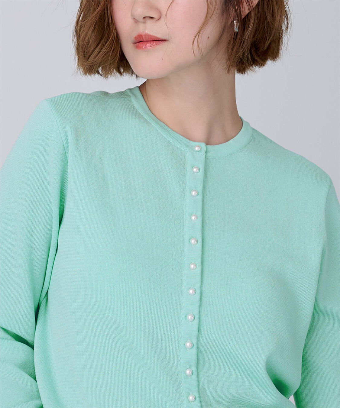 ur's「2wayパール釦ニットカーディガン」|ニット・セーター|