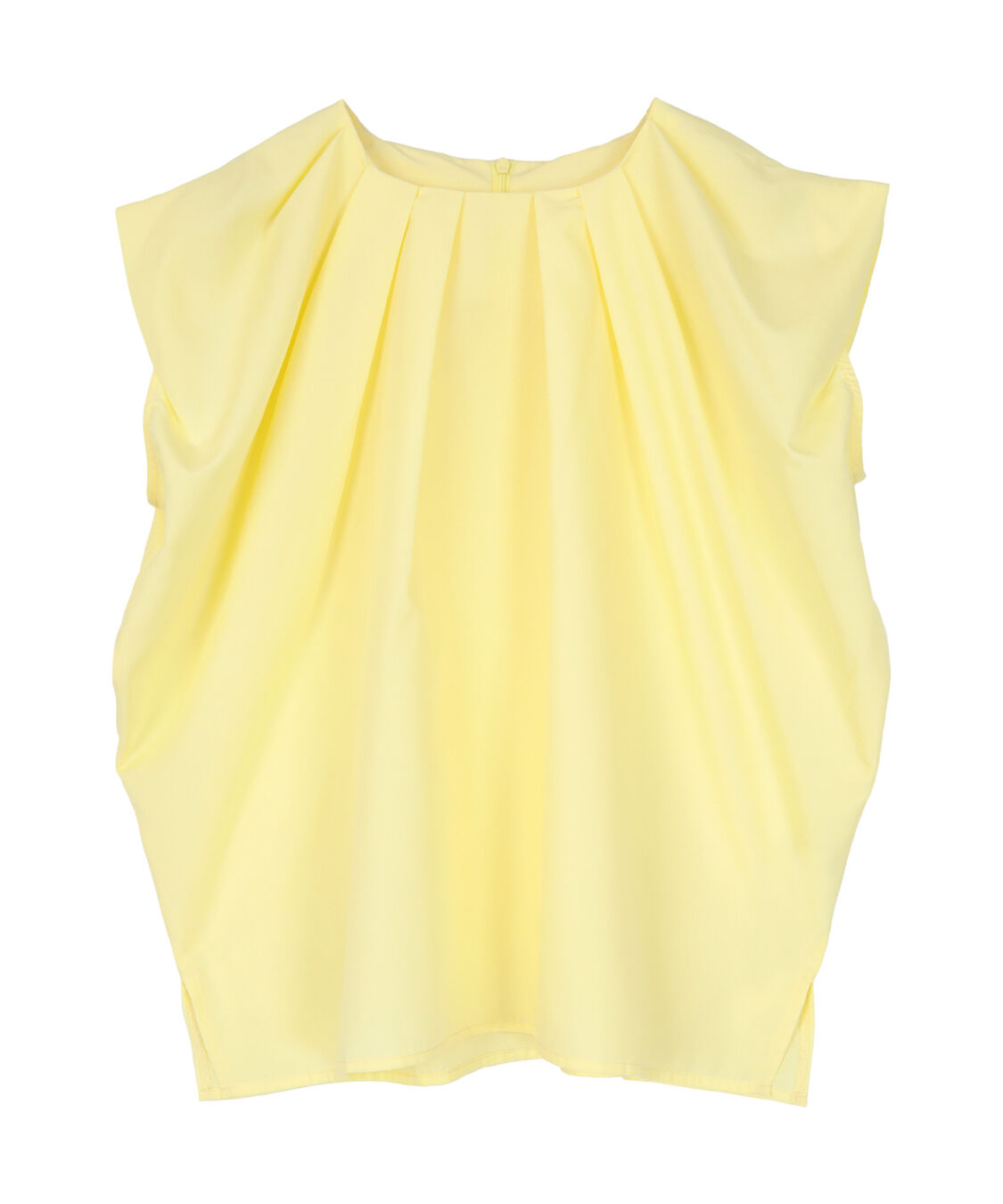 ur's「タックネックボリュームショルダートップス」|シャツ・ブラウス|