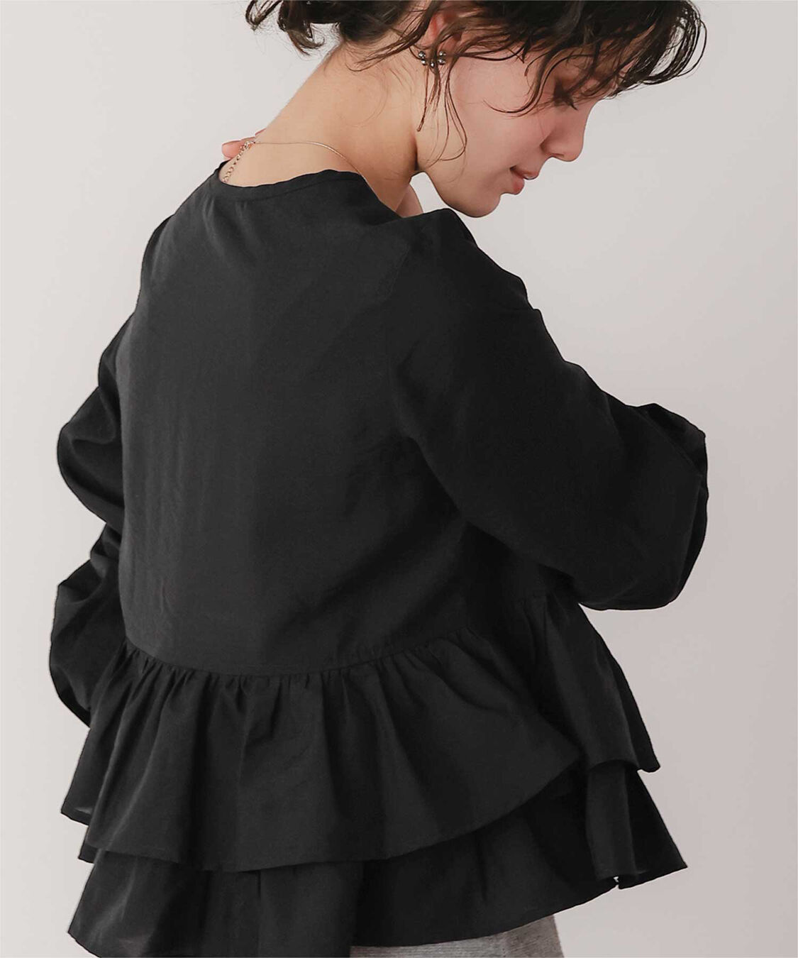 titivate「ペプラムショートブラウス」|シャツ・ブラウス|