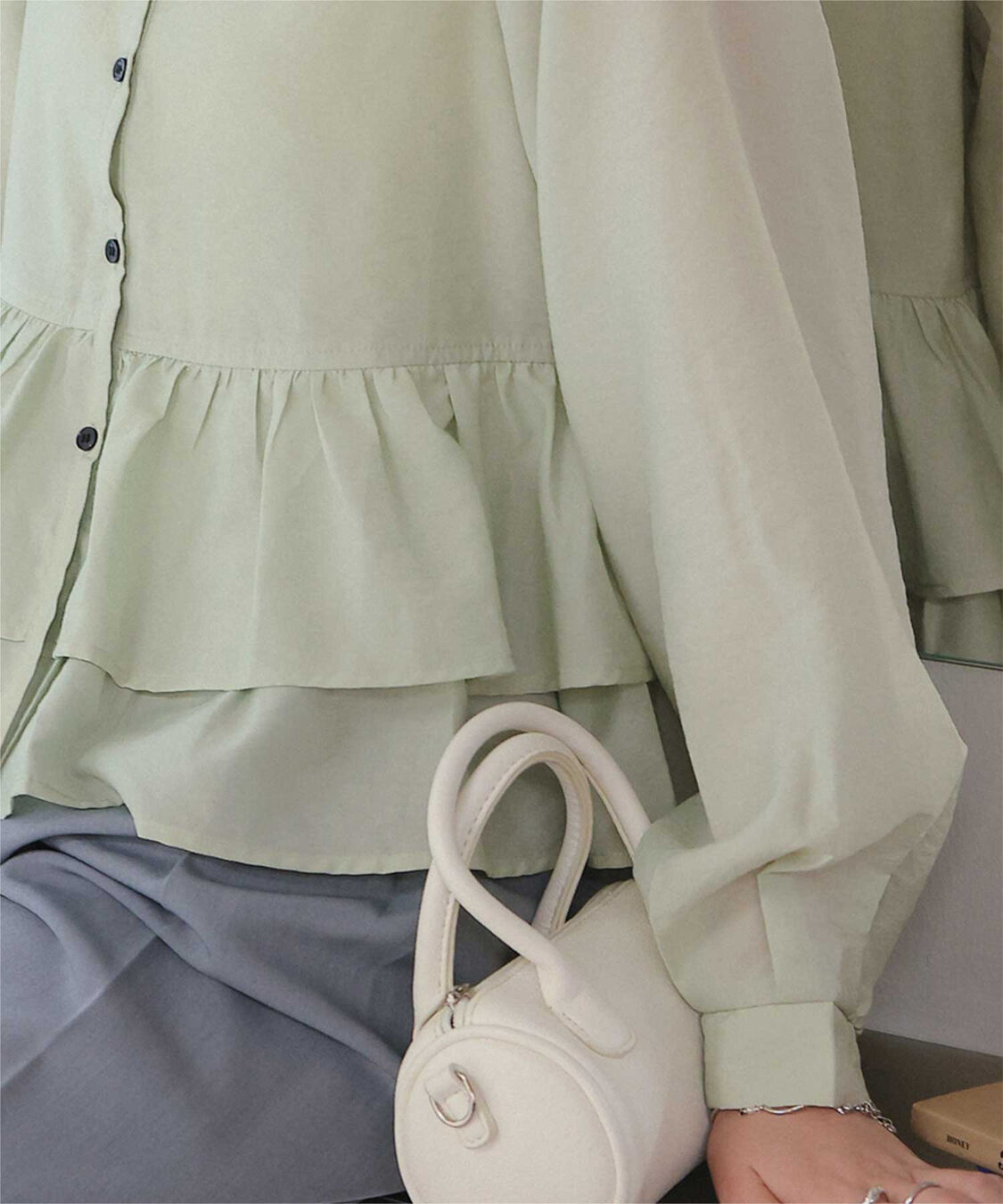 titivate「ペプラムショートブラウス」|シャツ・ブラウス|