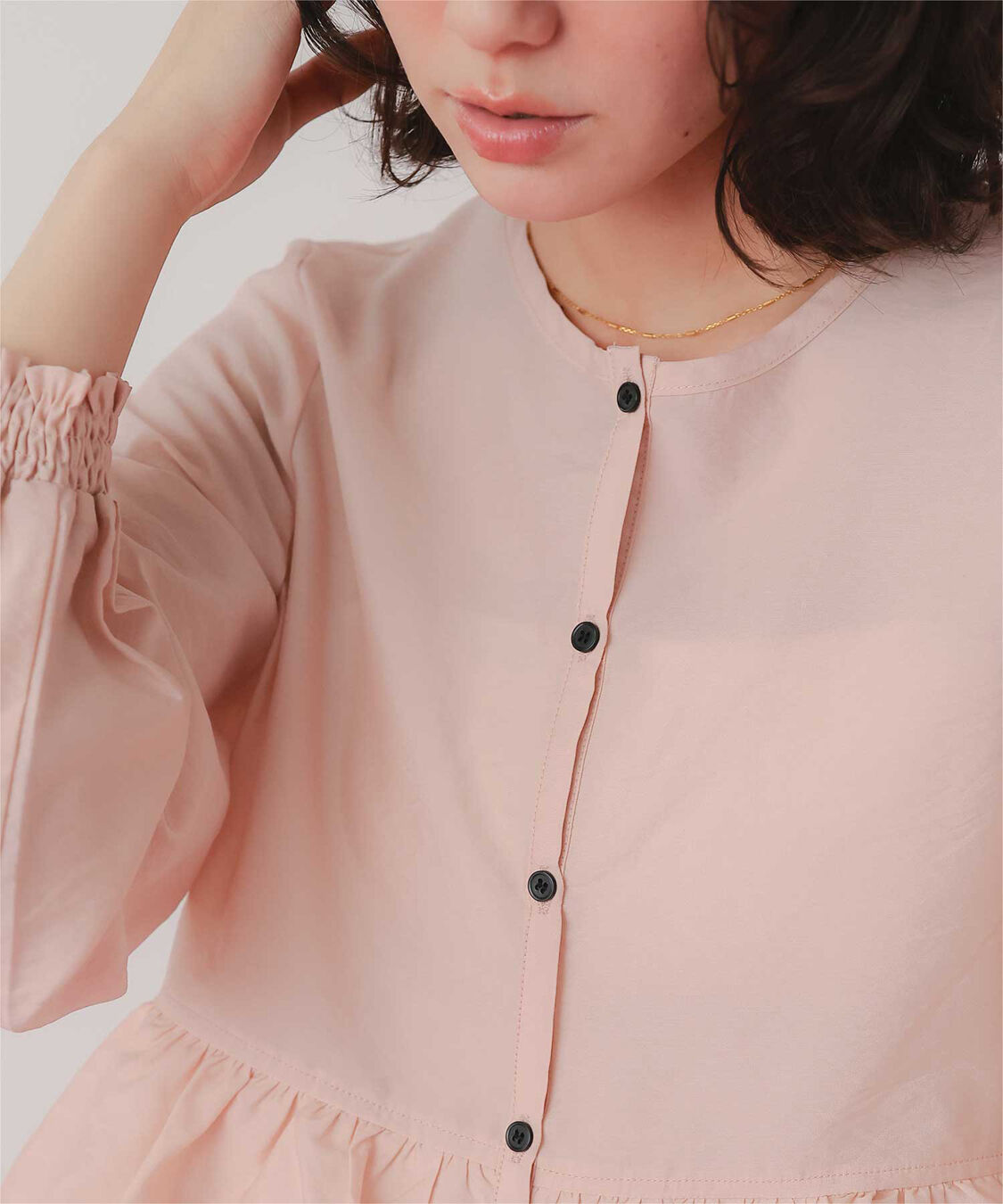 titivate「ペプラムショートブラウス」|シャツ・ブラウス|