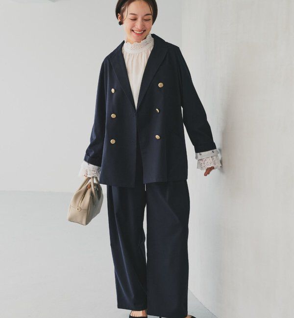  「【SMLサイズ展開/セットアップ対応】TRツータックスラックスパンツ」|その他|