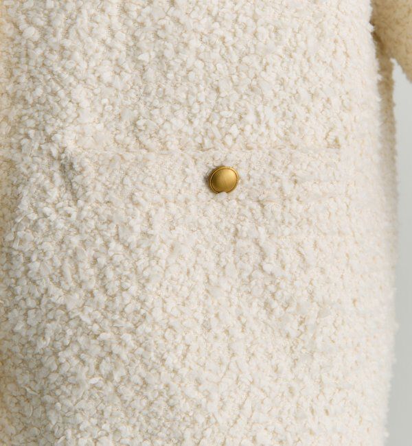  「アソートツィードノーカラージャケット」|テーラードジャケット|