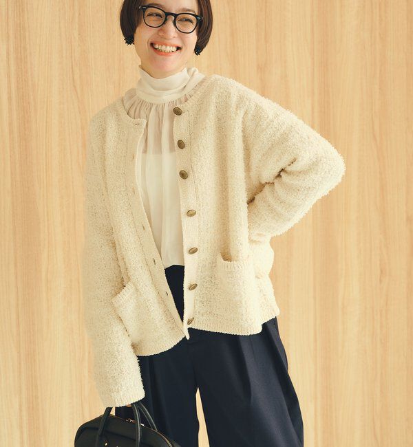  「シアーリボンタイ2WAYブラウス」|シャツ・ブラウス|