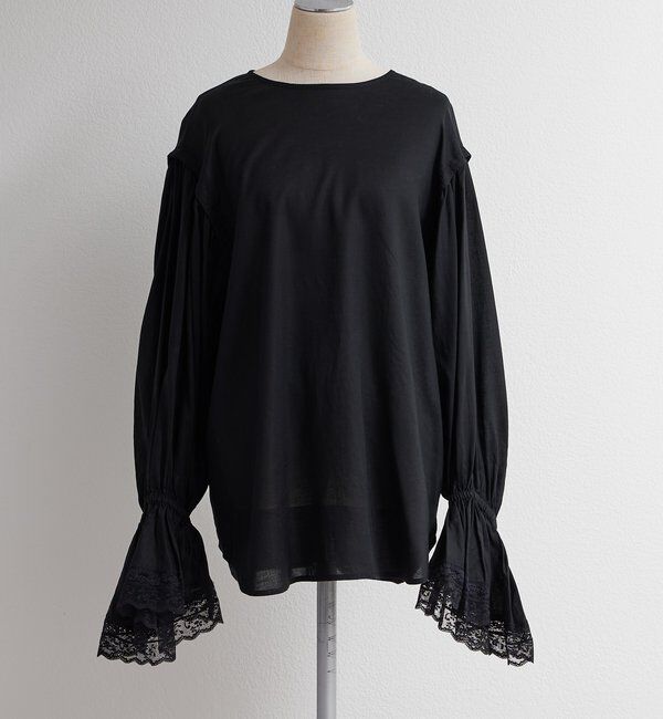  「フレアレースカフスブラウス」|プルオーバー|
