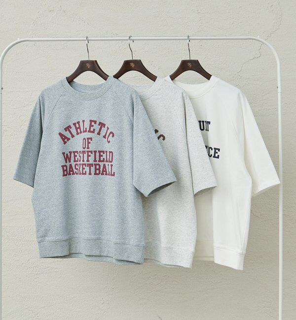  「【＠remi_usus企画】カレッジロゴミニ裏毛スウェットT」|プルオーバー|