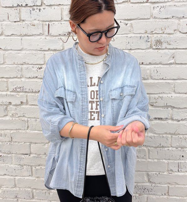  「【＠remi_usus企画】カレッジロゴミニ裏毛スウェットT」|プルオーバー|