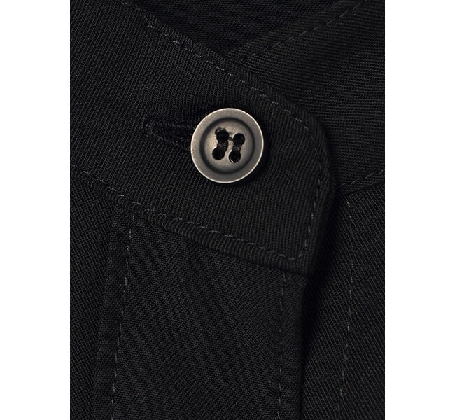 mizuiro ind「mizuiro ind  バンドカラーロングシャツ」|ワンピース|