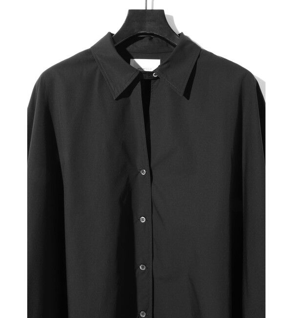 MIDIUMISOLID「MIDIUMISOLID for Ladies スキッパーポンチョシャツ」|シャツ・ブラウス|