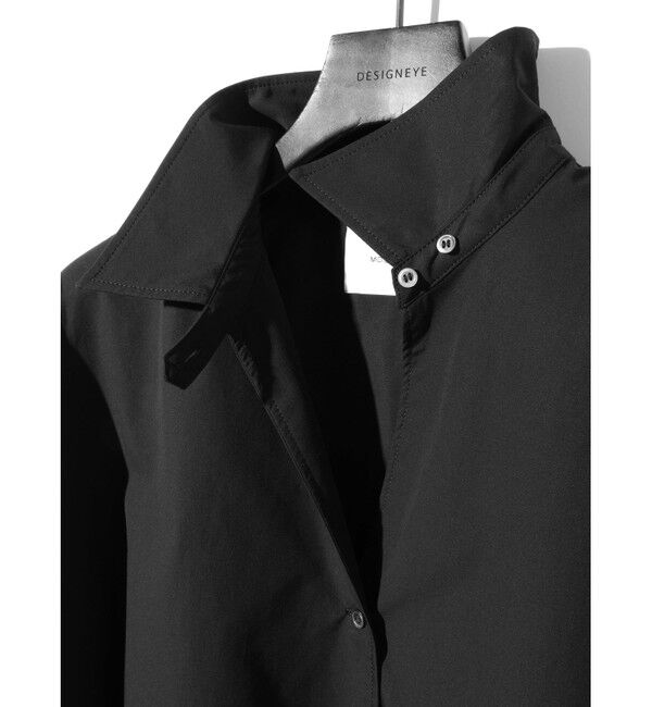 MIDIUMISOLID「MIDIUMISOLID for Ladies スキッパーポンチョシャツ」|シャツ・ブラウス|