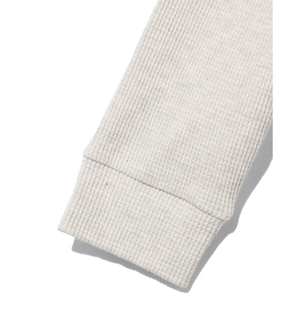 MIDIUMISOLID「MIDIUMISOLID for Ladies Uネックワッフルプルオーバー」|Tシャツ・カットソー|