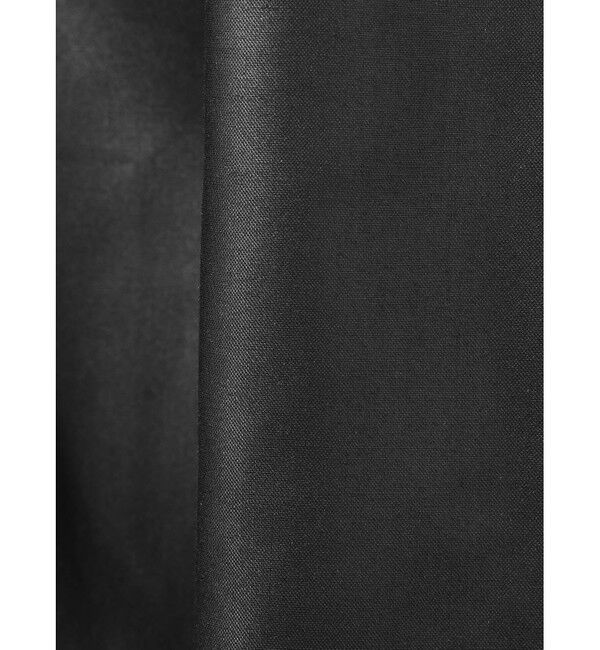 mizuiro ind「mizuiro ind グロッシーワイドハーフスリーブシャツワンピース」|ワンピース|