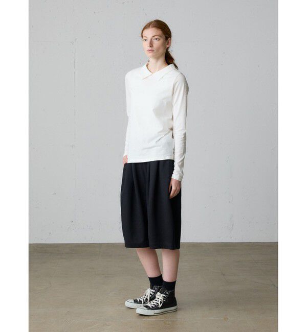 MidiUmi「MidiUmi シャツカラープルオーバー」|Tシャツ・カットソー|