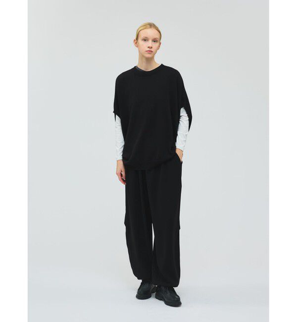 mizuiro ind「mizuiro ind ドローストリングヘムパンツ」|その他|